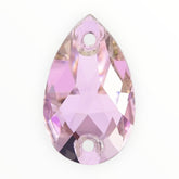 17×28mm Violet Teardrop AAAAA Glass Crystal – Sew-On Gems